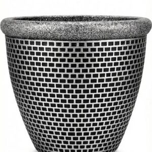 Home Beautiful Premium Outdoor Plant Pot with Brick Style